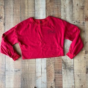 NWOT P'tula crop long sleeve Arnold Exclusive sz XS